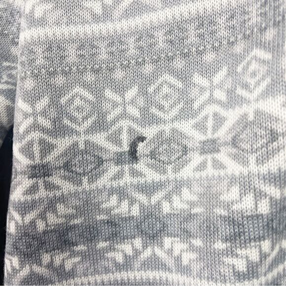 Vineyard Vines Women northern isle gray fleece jacket - Picture 4 of 7